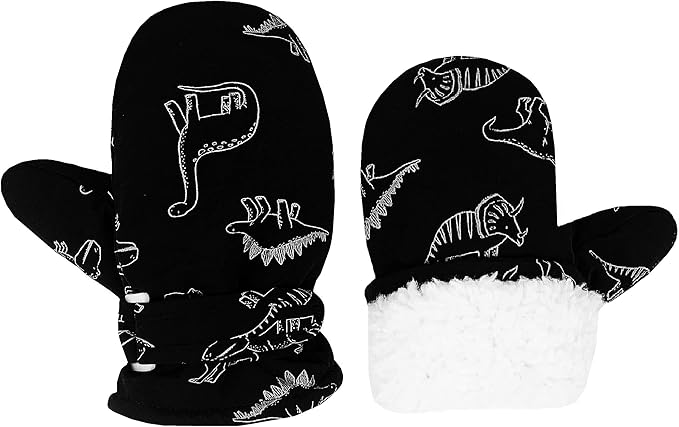 Toddler Gloves Kids Mittens Winter Warm Lined Fleece Gloves Waterproof Snow Baby Mitten for Boys Girls