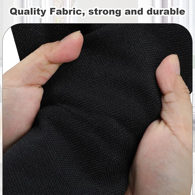 Medium 15" 21 Quart Collapsible Stackable Storage Bins with Lids, 3 Packs Black Foldable Fabric Closet Boxes Heavy-duty Lidded Linen Cube Basket Container Organizer and Storage for Bedroom