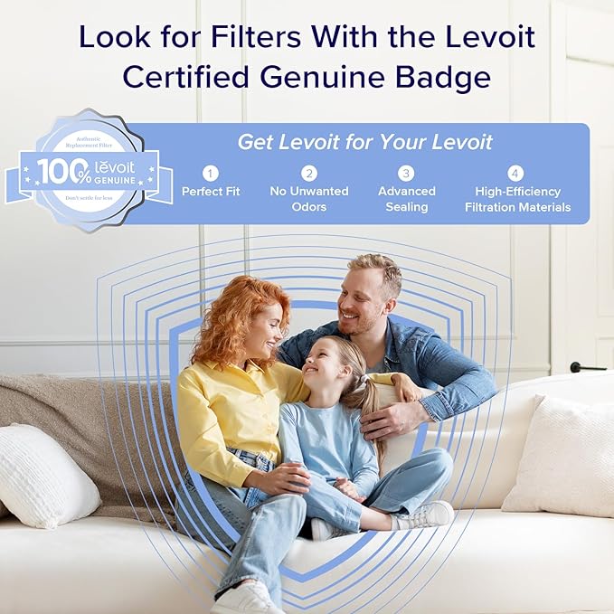 LEVOIT Air Purifier for Baby with White Noise Sound Machine and Blue-Light-Free Night Light in Bedroom, HEPA Filter Removes Ultrafine Particle, AHAM VERIFIDE, 5 Air Quality Monitor, Smart WiFi, Sprout