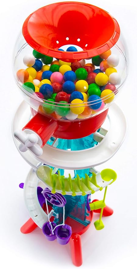 Thames & Kosmos Gumball Machine Maker Lab - Build Machines with Physics & Engineering Lessons | 12 Experiments | Make Your Own Gumball Machines | Includes Gumballs | Award Winner