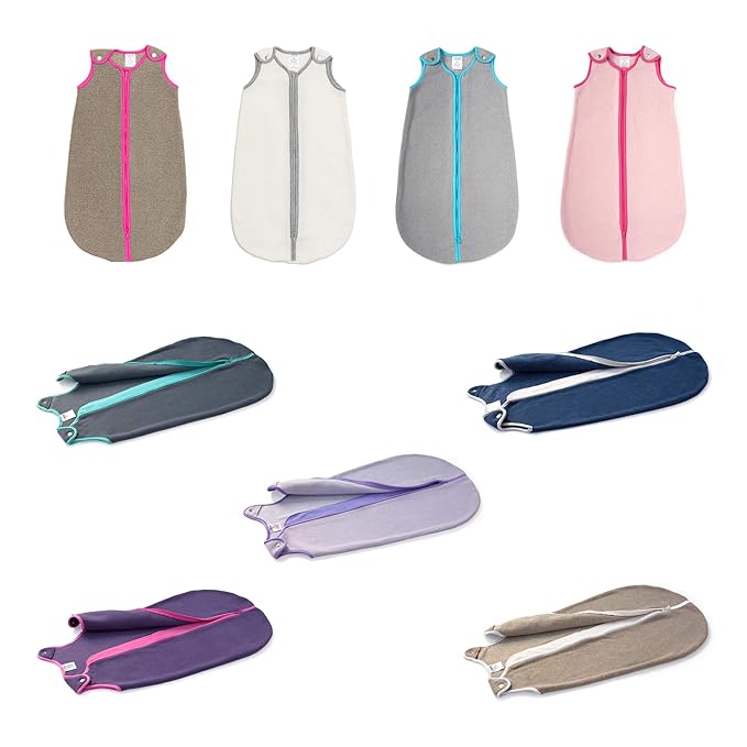 baby deedee Sleep Nest Fleece Sleeping Bag, Sweet Pink, 6-18 Month