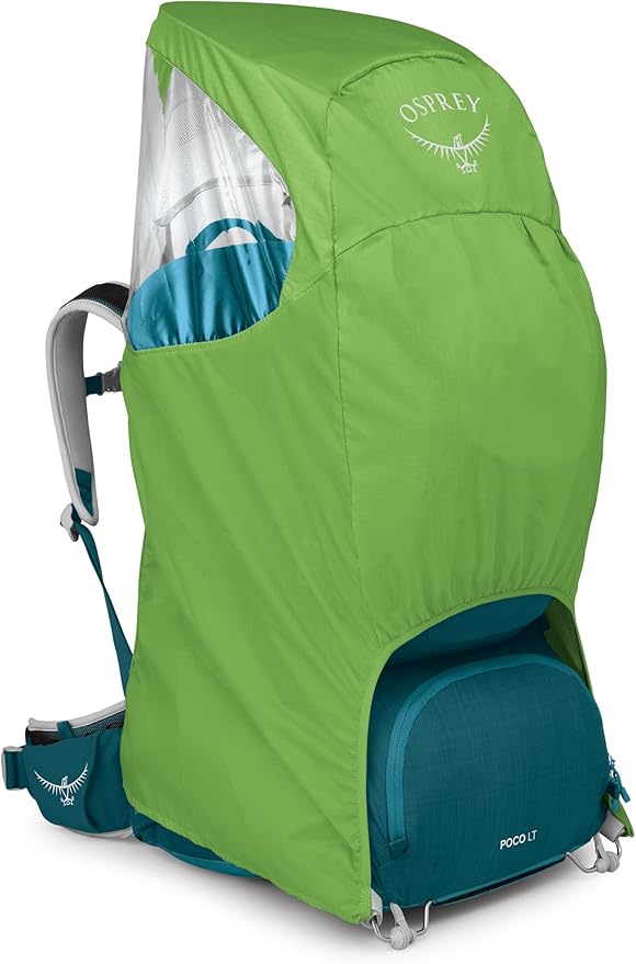 Osprey Poco LT Lightweight Child Carrier Backpack - Compact, Travel-Ready Kid Carrier with Sunshade and Adjustable Fit - Lightweight, Comfortable Hiking Carrier for Toddlers