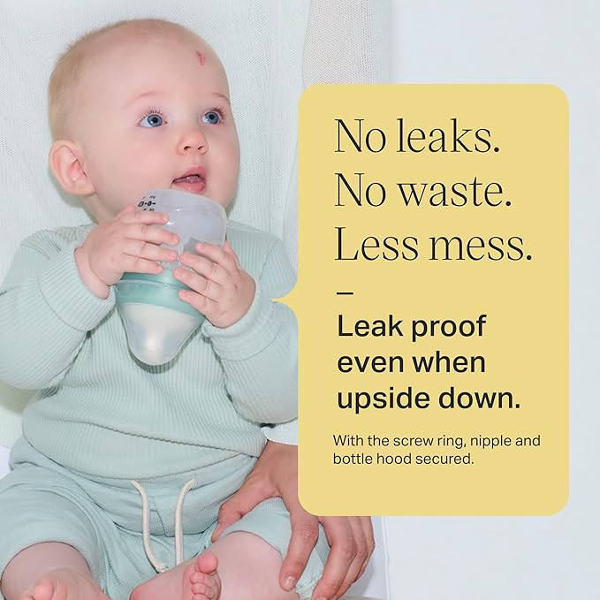 Tommee Tippee Advanced Anti-Colic 12 Piece Set, 5 oz and 9 oz BPA Free Bottles, Newborn 0+ Months, Includes Slow & Medium-Flow Breast-Like Nipples and Bottle Handles and Cleaning Brush