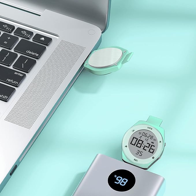 Kids Watches for Girls Boys Digital Sport Watch with Step Counter Pedometer Vibration Alarm Clock, No App Waterproof Fitness Tracker Kids Watch Boys Girls Teens Students Ages 5-16