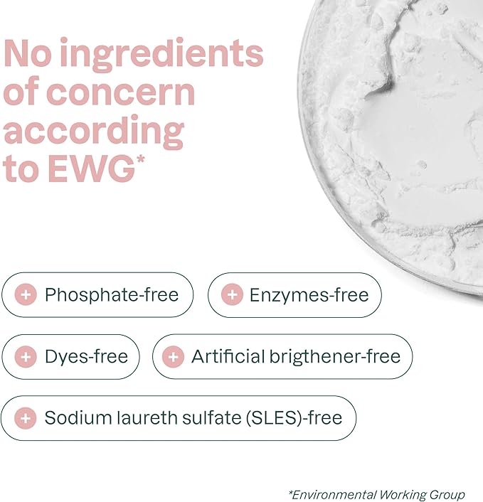 ATTITUDE Baby Laundry Detergent, EWG Verified, Plant and Mineral-Based Formula, HE Compatible, Vegan Household Products, Unscented, 80 Loads, 67.6 Fl Oz (Pack of 6)