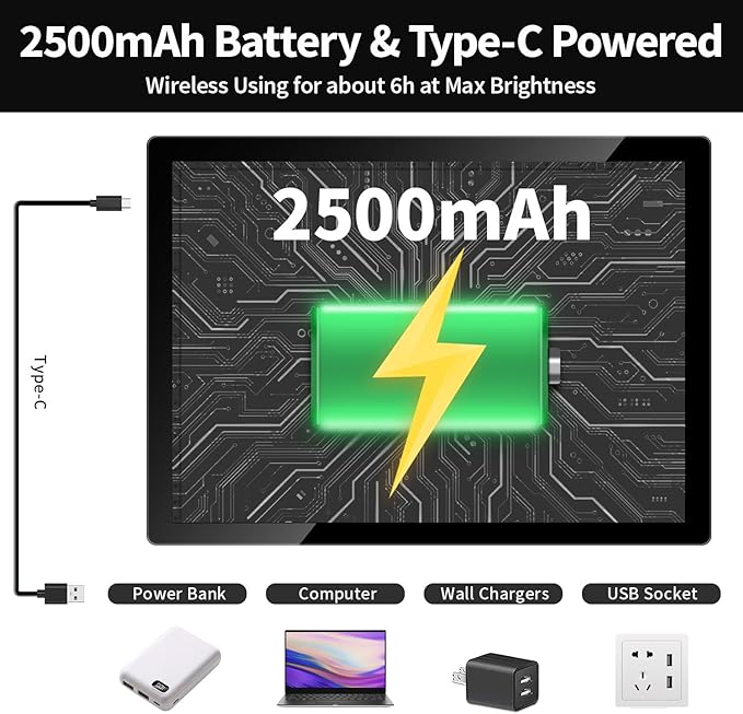 Rechargeable A4 Light Box for tracing,Magnetic Light pad Built-in 2500mAH Battery,5 Levels of Brightness Light Table,Portable Light Board for Diamond Painting Drawing,Sketching,Animation,X-ray