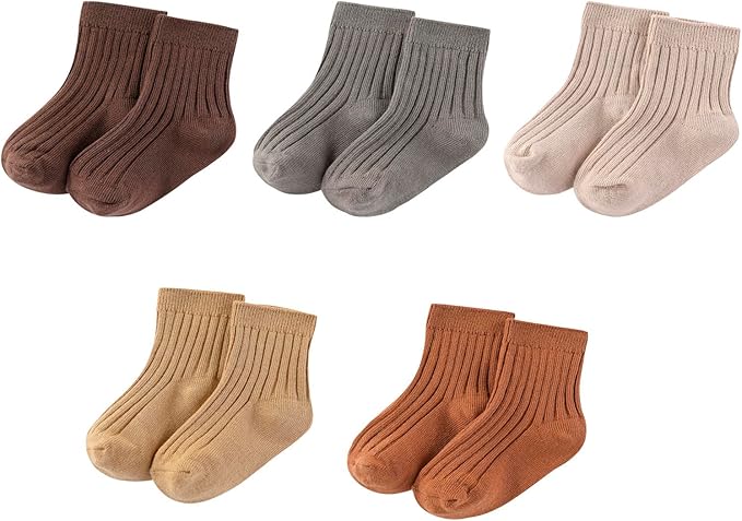 Newborn Baby Boy Girl Caps Mittens Socks Set Cotton Baby Essentials Accessories (Hats+Gloves+Socks)