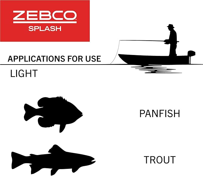 Zebco Youth 29-Inch Floating Spincast Reel and Fishing Rod Combo, Size 20 Reel, Pre-Spooled with 6-Pound Cajun Line