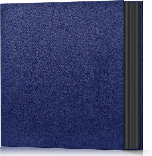 Popotop Photo Album 4x6 600 Pockets for Wedding Gifts,Linen Hardcover Picture Albums for Family Anniversary Baby Vacation Pictures