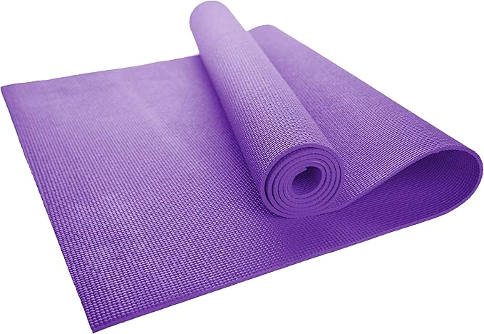 Hello Fit 10-Pack Yoga Mat, 68" x 24" Non Slip Exercise Mat, 4mm Thick Gym Mat for Fitness and Stretching, Bulk Non Toxic Yoga Mats for Schools and Studios