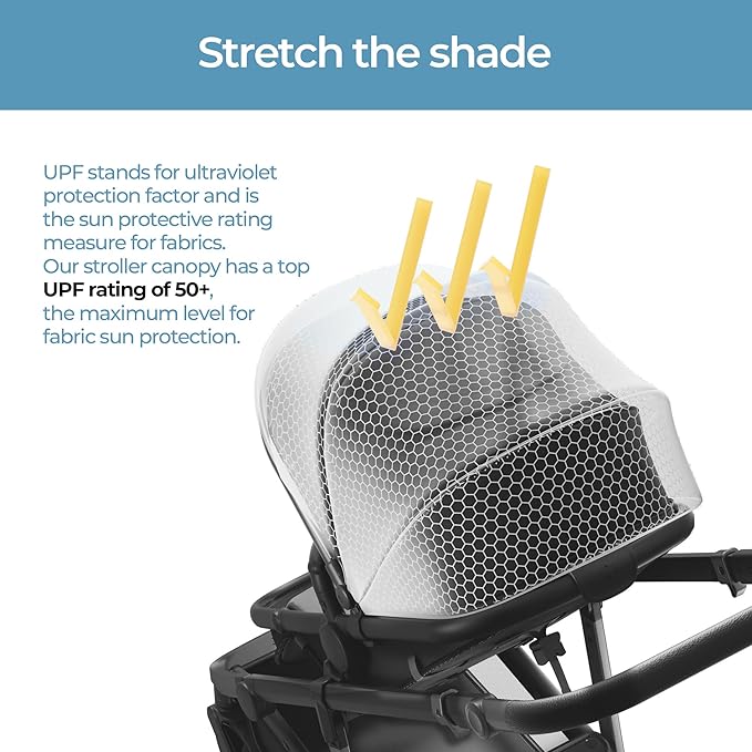 Mompush Baby Stroller, Convertible 2-in-1 with Bassinet Option, Infant Car Seat Compatible, Includes Adapter - Sturdy Full-Size Infant Stroller for Family Adventures