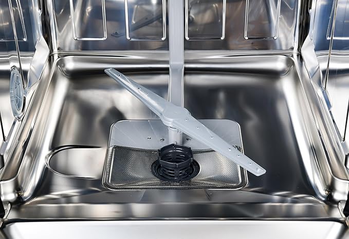 Kenmore Elite 24" Built-In Dishwasher - UltraWash Plus, TurboDry, QuietWash, SmartWash, TurboFlex Third Rack & Reach-Thru Handle - 15 Place Settings - 42 DBA - ENERGY STAR Certified - Stainless Steel