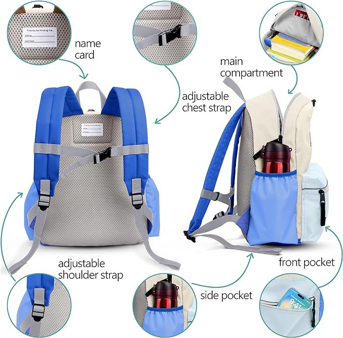 Toddler Backpack for Toddlers 1-2: Baby kids Backpack for daycare Boys Girls