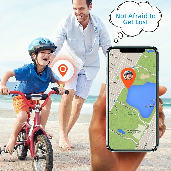 Compatible with Apple AirTag Bracelet for Kids, Camo Nylon Air Tag Wristband, Protective Case for Airtag GPS Tracker Holder, Adjustable Anti Lost Watch Band for Toddler Child Elder (Dark Green)