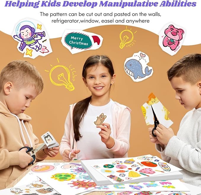 Drawing Paper, 9" x 12" Craft Art Paper, 65 Sheets (68lb/100gsm) Artist Sketching Drawing Easel Poster Paper Bulk, Art Supplies for Kids Adults, Arts & Crafts, White Construction Coloring