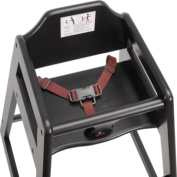 Baby Highchairs, Durable Dining Feeding Chair with Steps, High Chairs for Babies and Toddlers, Seating Ready-to-Assemble Restaurant Wood High Chair, Wooden High Chair (Highchair/Booster/Chair)