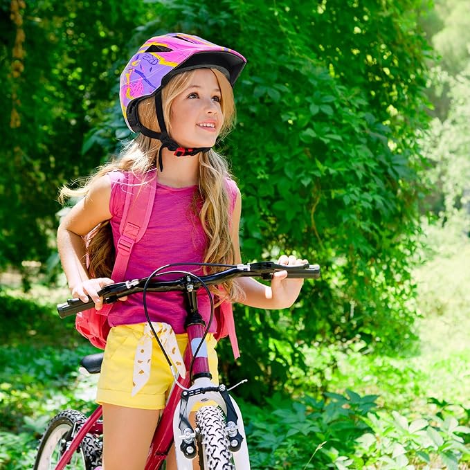 Kids Bike Helmet with Chin Guard, Adjustable Detachable Children’s Full Face Helmet for Girls and Boys, Cycling Helmets Skateboard, Scooter