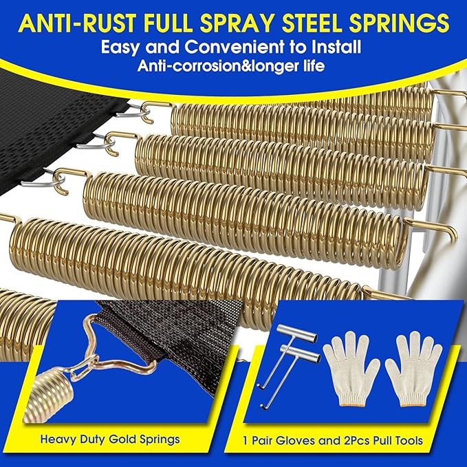 SKYUP Tranpoline 1500LBS 16 15 14 12 10 8 FT Tranpoline for 7-10 Kids and Adults, Windproof Outdoor Tranpoline with Enclosure Net, Basketball Hoop, Easy to Install & Last Long - ASTM Approved