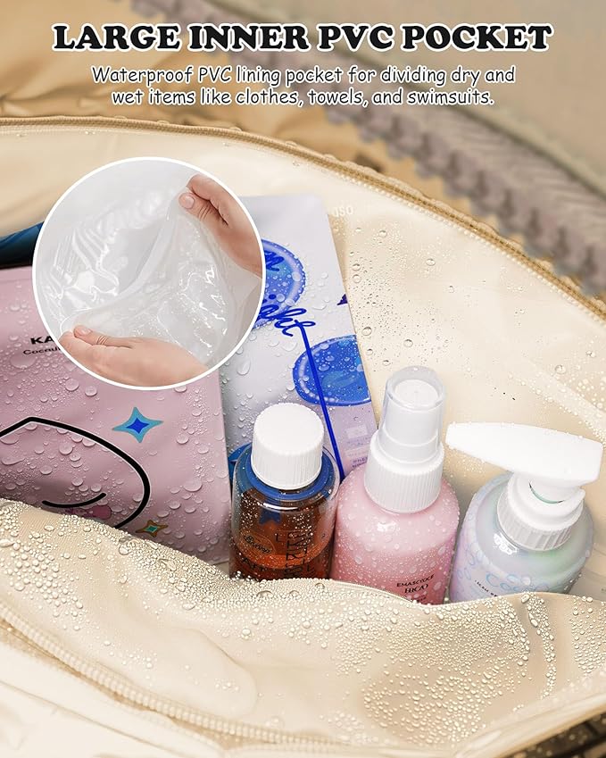 Monogram Duffle Bag, Weekender Bags for Women，Overnight Bag with Wet Pocket，Lightweight Travel Bags Personalized Gym Tote with Makeup Pouch-Girl Gifts Trendy Stuff