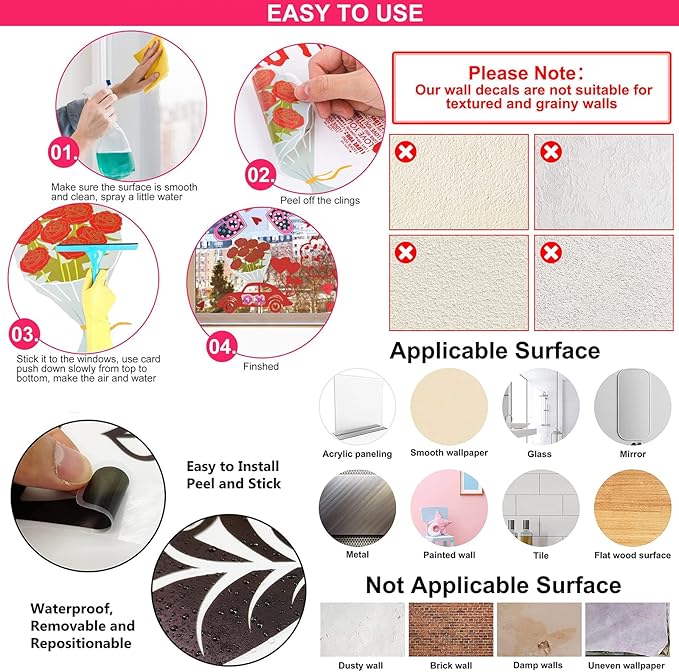 Train Number Kids Wall Stickers, Learning Colors Figures Preschool Wall Decals Peel and Stick Art Wall Decors, Suitable for Nursery, Baby Room, Kids Playroom, Classroom…