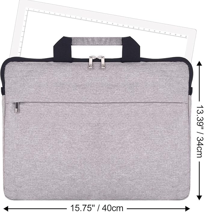 A4 Rechargeable LED Tracing Light Box with Carry Bag, ELICE Wireless Battery Powered Light Pad Artcraft Lightpad Cordless Light Board for Diamond Painting Drawing Sketching Weeding Vinyl (White)