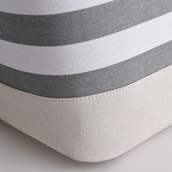 TheWarmHome Extra Large Cube Storage Bins Baskets for Organizing, Sturdy Fabric Storage Basket Cube W/Handles, Decorative Foldable Storage Baskets for Shelves Closet Nursery Toy (3 Pack 16×12×12inch)