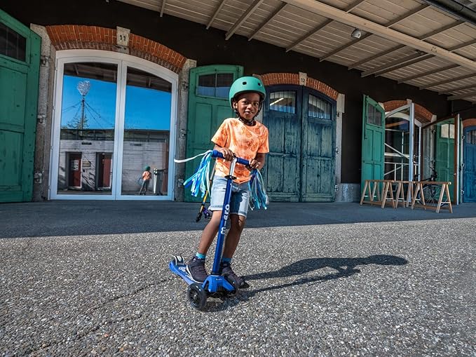 Micro Kickboard - Maxi Deluxe LED - Three Wheeled, Lean-to-Steer Swiss-Designed Micro Scooter for Kids with Motion-Activated Light-Up Wheels for Ages 5-12 …