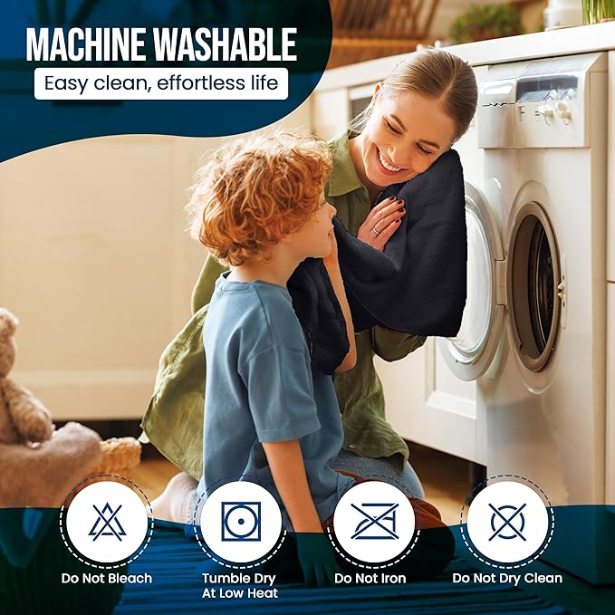 Utopia Bedding Waterproof Mattress Protector Twin XL Size, Premium Terry Mattress Cover 200 GSM, Breathable, Fitted Style with Stretchable Pockets (Black)