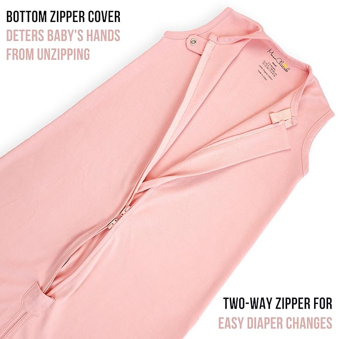 Mama Cheetah Baby Sleep Sack 0.5 TOG, Organic Cotton Baby Wearable Blanket with Two-Way Zipper, Swaddle Transition Baby Sleeping Bag for Newborn Infant Toddler Boy Girl, 24-48 Month