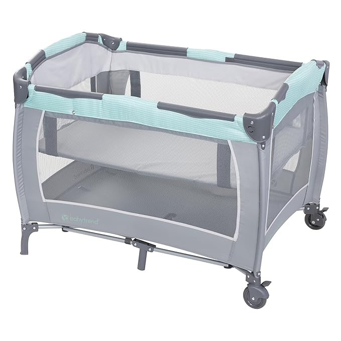 Baby Trend Lil' Snooze Deluxe III, Cozy Mint