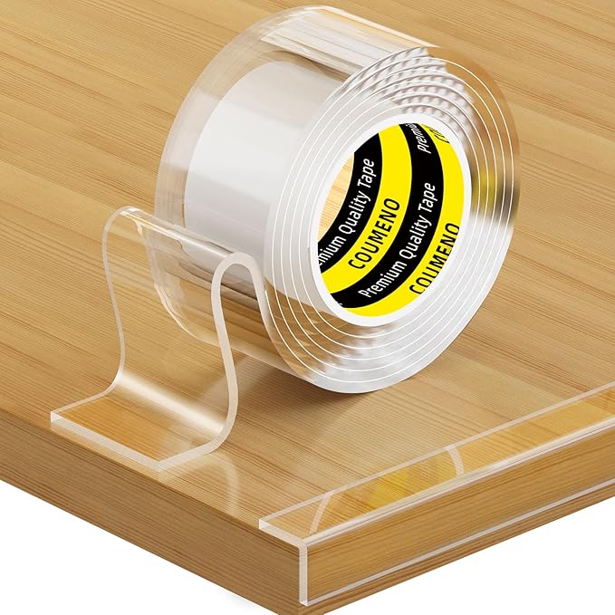 Clear Edge Protector,Safe Corner Protector, Anti-Sharp Edge Protector, for Furniture, Drawers, Tables, Cabinets 1.18inX16.4FT