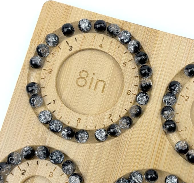 Petoysoso Bead Boards for Jewelry Making, Bamboo Beading Board for Jewelry Bracelet Making, Bracelet Bead Board, Bracelet Bead Board for Bracelet, Jewelry Making Supplies,DIY Bead Tray Bracelet Tray