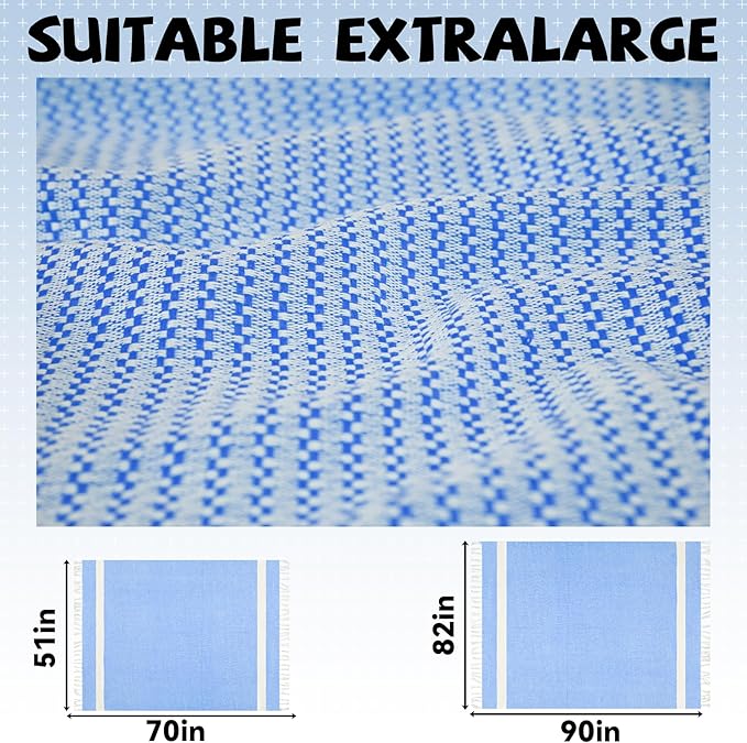 Large Picnic Blanket Outdoor Law Park Grass Patio Mat Manta Para Soft Car Travel Essentials Road Trip Summer Vacation Stuff Outside Accessories Roadtrip Camping Gear Rv Must Haves Glamping Tent Gadget