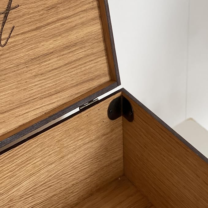 Personalized wooden name box for memories, keepsake Christmas gift, present for Him, Her, Boyfriend, Girlfriend, Baby Boy, Baby Girl, Brother, Sister, Guy, Groomsmen, Bride Friend for Birthday