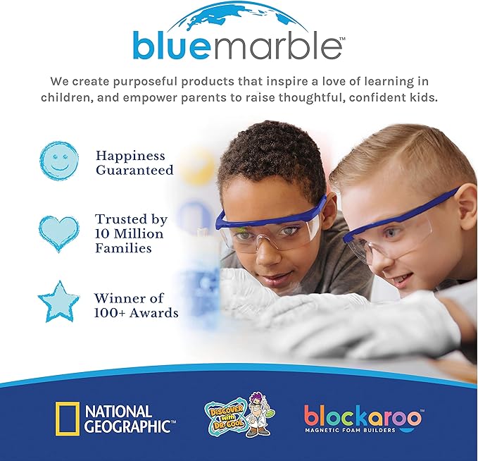 National Geographic Jumbo Crystal Growing Kit - Grow A Giant Glow in The Dark Crystal in a Few Days with This Science Kit, Crystals for Kids (Amazon Exclusive)