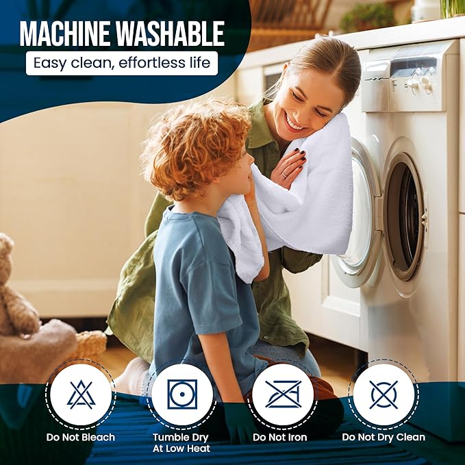 Utopia Bedding Waterproof Mattress Protector California King Size 2 Pack, 200 GSM Breathable Terry Mattress Cover, Fitted Style with Stretchable Pockets (White)