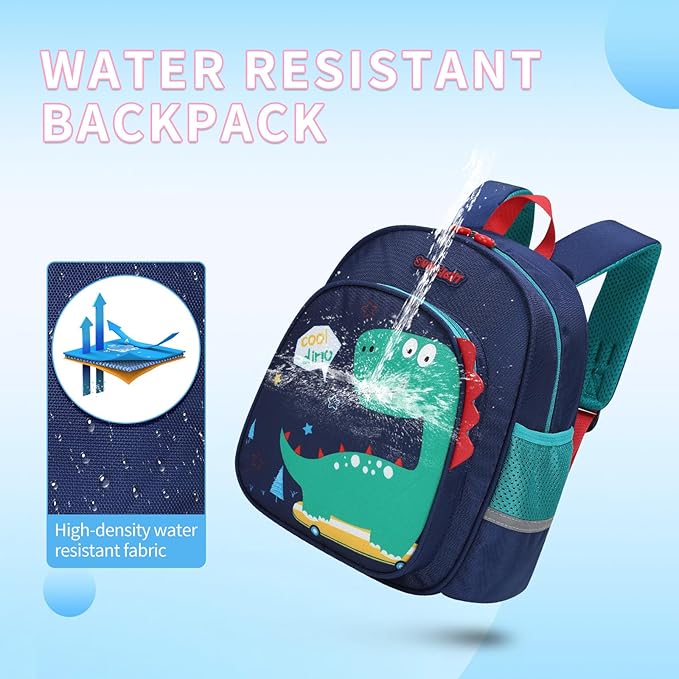 Toddler Backpack girl little Backpacks Animal Cartoon Mini Travel Bag for Baby Girl Boy 1-3 Years Baby Backpack(Dinosaur)