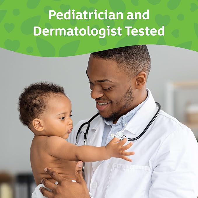 Johnson's Head-To-Toe Gentle Baby Body & Hair Wash, Tear-Free, Sulfate-Free & Hypoallergenic for Sensitive Skin, Value Size Refill, 33.8 fl. oz