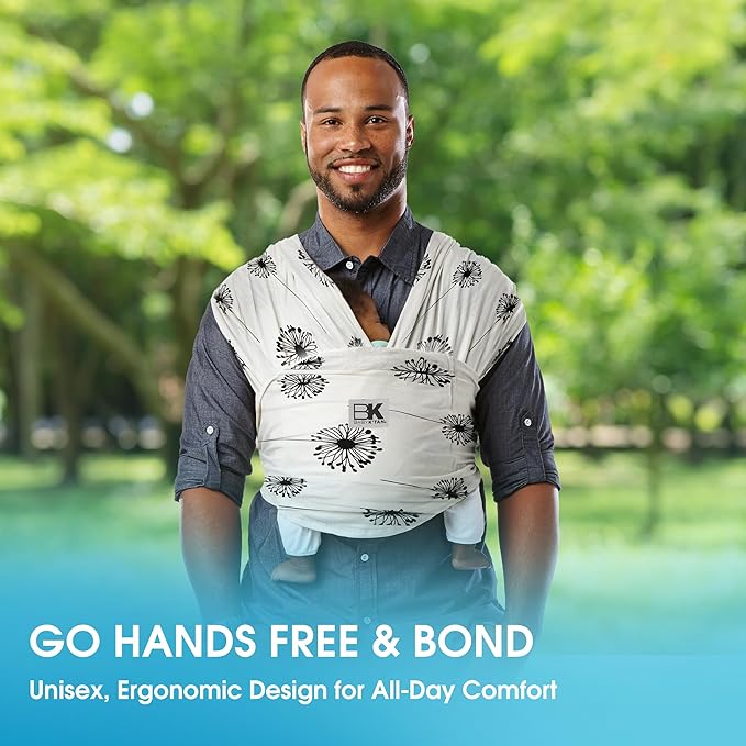 Original Baby K'tan Baby Carrier: #1 Easy Pre-Wrapped, Soft, Slip-On, No Rings, No Buckles | 5 in 1 Baby Sling Gift | The Best Hands Free Infant Wrap For Newborn to Toddler up to 35lb (See Size Chart)