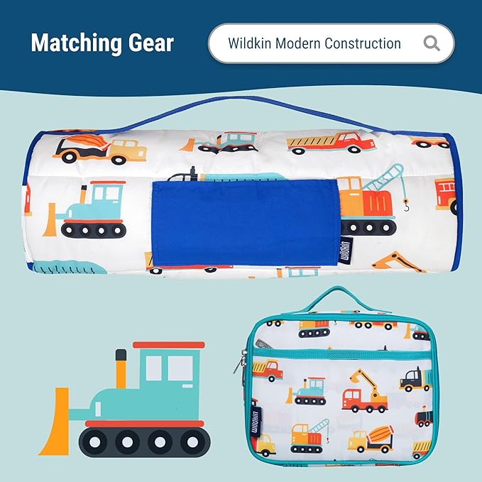 Wildkin 15-inch Kids Backpack – Durable, Padded, Adjustable for School & Travel - Modern Construction