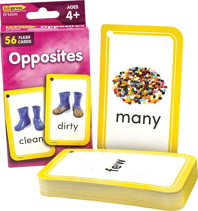 Teacher Created Resources Opposites Flash Cards