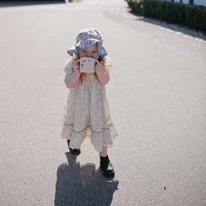 mushie Silicone Snack Cup | Spill Proof Food Container for Toddler and Baby (Dinosaurs)