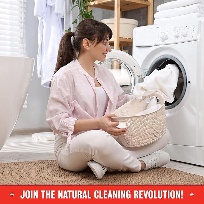 Rebel Green USDA Organic HE Liquid Fresh Laundry Detergent - Natural & Hypoallergenic Laundry Soap, Lavender and Grapefruit - 64 Loads