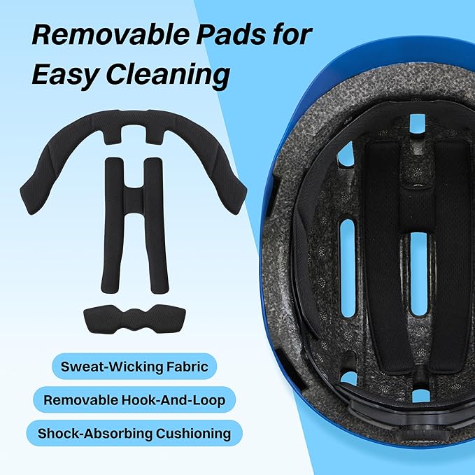 ZIFFY Kids/Toddler Bike Helmet, Adjustable, Lightweight, Safety Certified Scooter Helmet for Boys & Girls with Washable Inner Lining, 2 Sizes, 4 Colors – Fits Toddlers to Youth