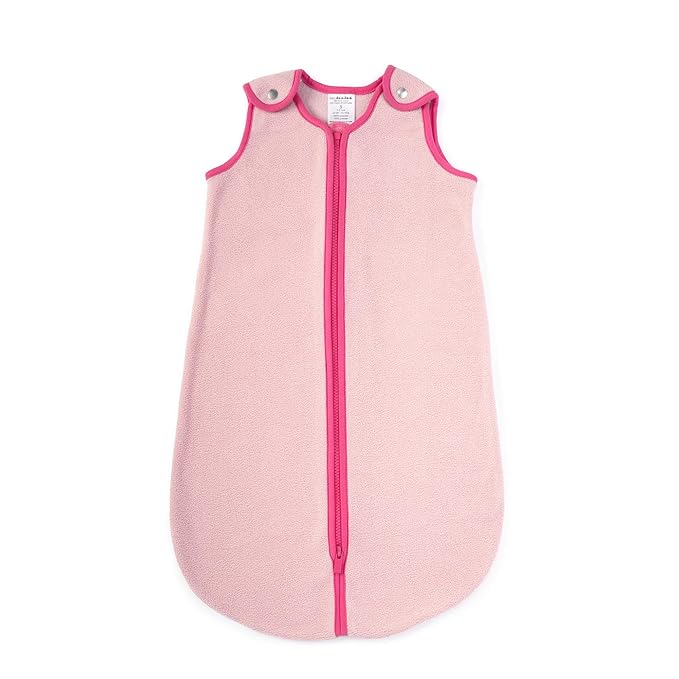 baby deedee Sleep Nest Fleece Baby Sleeping Bag, Sweet Pink, 18-36 Month