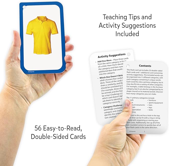 Teacher Created Resources Categories Flash Cards (EP62079)