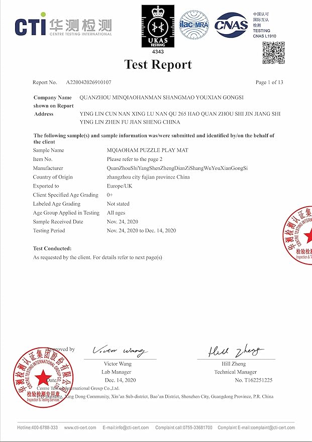 MQIAOHAM® 18 Pieces Puzzle Play Mats, Soft Baby Play Mat, Kids Interlocking Foam Floor Tiles, Toddlers Carpet Playmats G301018-108110112