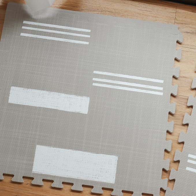 Baby Play Mats for Floor - Nira (4x6ft) - Premium EVA Foam Play Mat for Babies & Toddlers - Perfect for Tummy Time, Crawling, Playroom - Stylish & Comfortable Kids Play Mat