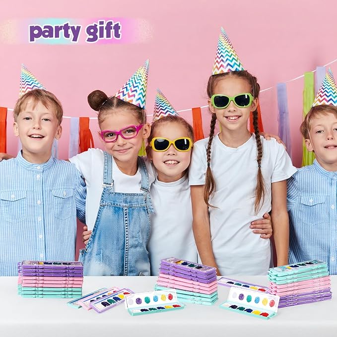 36 Pcs Unicorn Style Watercolor Painting Set 8 Washable Colors With Brush Watercolor Painting Set Gift Party Supplies Back To School Party Gift Exchange