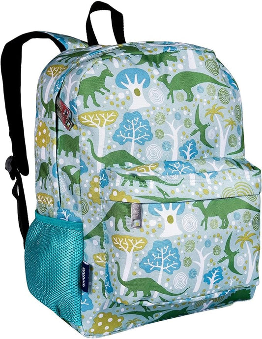 Wildkin 16-inch Kids Backpack – Durable, Padded & Spacious School Bag for Boys & Girls - Dinomite Dinosaurs